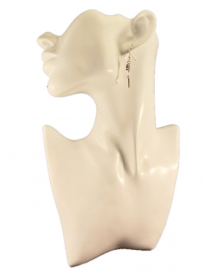 Preview: Zahnbürste Ohrringe Vintage Optik Zahnarzt tooth